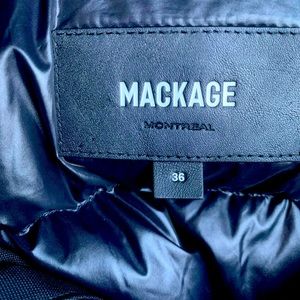 Woman’s Mackage coat size 36 with fur
